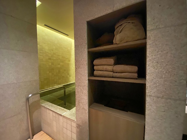 リッツカールトン京都ースパ浴室